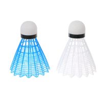 4pcs Colored Plastic LED Luminous Badminton Dark Night Glow Lighting Shuttlecock 87HF