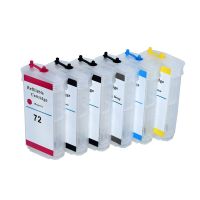 Limited Time Discounts 130Ml For HP72 Refillable Ink Cartridge For HP 72 For HP Designjet T610 T770 T790 T1100 T1120 T1200 T1300 Printer