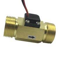 NPT3/4" DN20 copper Brass Hall flow sensor npt Tap Thread water turbine meter