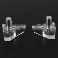 100 Pcs Clear Shelf Support Pegs -5 mm Cabinet Shelf Clips,Shelf Holder Pins Bracket Steel Pin for Cabinet Furniture