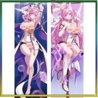 HONKAI IMPACT 3rd Elysia Anime Dakimakura ผ้าคลุมเตียงกอดปลอกหมอน 50 * 150 ซม. Otaku Sleepy ปลอกหมอน