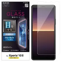 ELECOM Xperia 10 II Film 0.33mm Blue Light High Gloss [Amazing Transparency without Impairing Image Quality] PM-X202FLGGBL