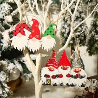 【CW】 Christmas Gnome Doll Merry Decorations for Home 2022 Navidad Tree Ornaments Pendant Xmas Gifts New Year 2023