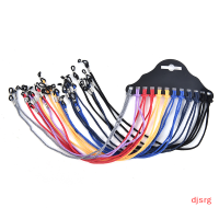 djsrg 12ชิ้น/ล็อต Multicolor NYLON glasses String CORD Holder แว่นตากันแดดสายคล้องคอเชือก