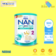 Sữa Bột NAN Optipro Plus số 2 cho trẻ từ 6 - 12 tháng tuổi - Tiêu hóa khỏe