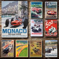 24 Hours of Le Mans Racing Car Vintage Metal Signs Tin Sign Retro Garage Decor Auto Repair Shop Hardware Store Wall Decorative Size: 20cm X 30cm（Contact the seller, free customization）