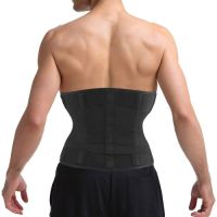 Women Men Adjustable Elastic Waist Support Belt Neoprene Lumbar Back Brace Fitness Belt Waist Trainer Posture Corrector