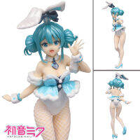 Model โมเดล Figure ฟิกเกอร์ จากการ์ตูนเรื่อง Vocaloid Project Diva โวคาลอยด์ โปรเจกต์ดีวา Hatsune Miku ฮัตสึเนะ มิกุ White Rabbit Pearl ชุดกระต่าย Ver Anime ของสะสมหายาก อนิเมะ การ์ตูน มังงะ คอลเลกชัน ของขวัญ จากการ์ตูนดังญี่ปุ่น New Collection manga