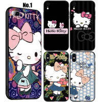 12VZ Hello Kitty อ่อนนุ่ม High Quality ซิลิโคน TPU Phone เคสโทรศัพท์ ปก หรับ iPhone 7 8 11 12 13 14 Pro XS Max SE X XR Plus SE