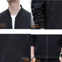 [ส่งของ] er Jacket 2023 ใหม่ เสื้อแจ็กเก็ต คอกลม กันน้ํา ทรงหลวม ขนาดใหญ่ 5XL