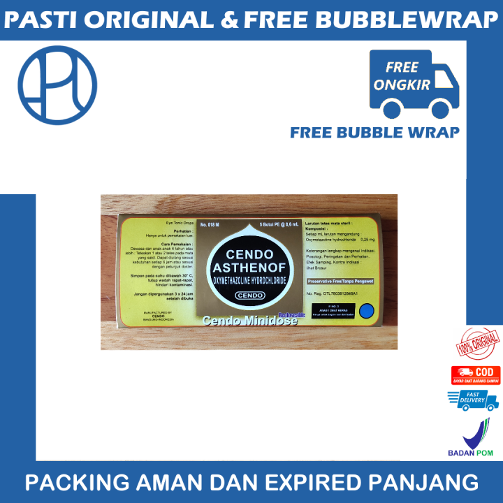 CENDO ASTHENOF 0,6ML | Lazada Indonesia