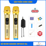Bộ Micro không dây Karaoke ONTEKCO E6S MV02 BEST SOUND W003 W003A Cao cấp Micro Dây MV01 Micro hút âm tốt thumbnail