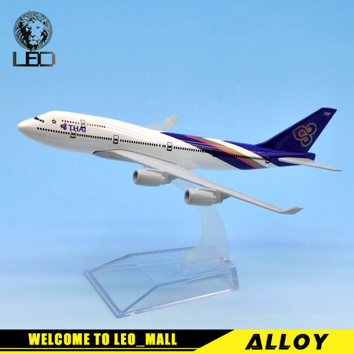 leo-16cm-1-400-thai-airways-a380-boeing-747-airplane-models-toys-for-kids-car-for-kids-kids-toys-toys-for-boys