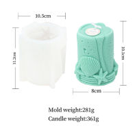 Resin Mold Aromatherapy Candle Making Kit Plaster Mold Shell Starfish Candle Mold