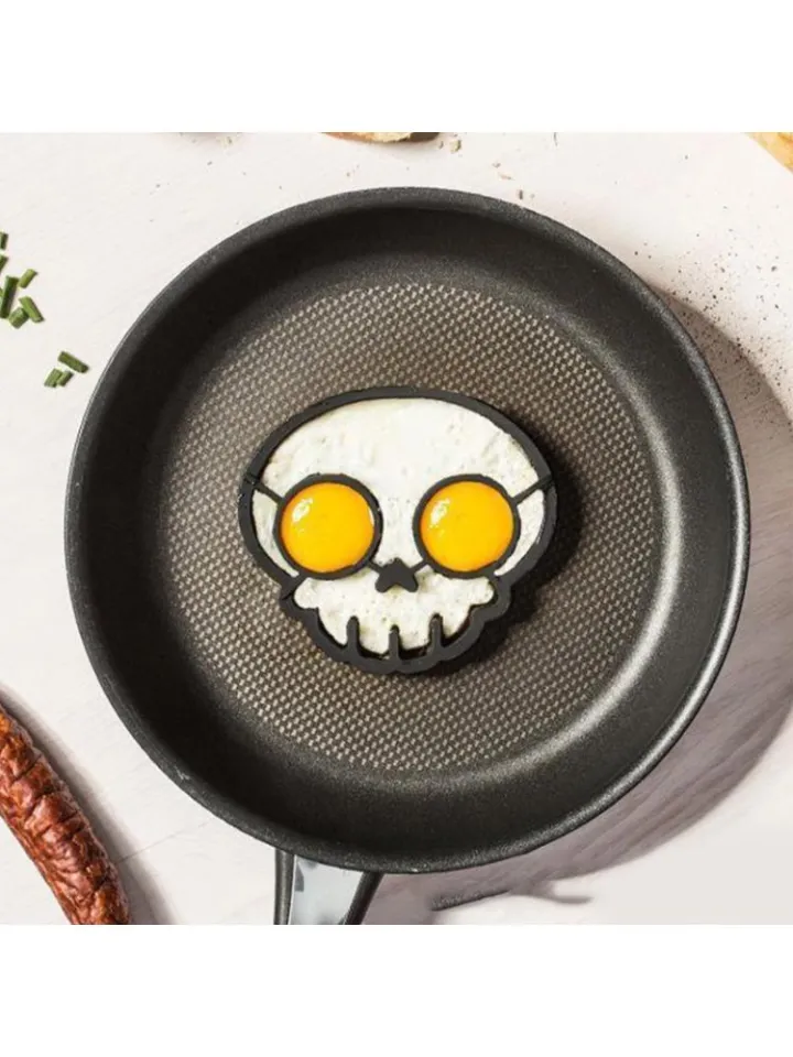 Halloween Horror Skull Egg Mold, Breakfast Omelette Molds