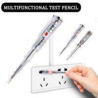 Junejour Electrical Test Pen 100-500V Screwdriver Test Pencil Waterproof Voltage Detector Testing range 70-250V -lovelyhousehold