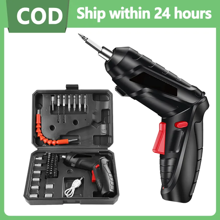 Cordless Electric Drill Screwdriver,impact Drill 3.6v 1800mah 