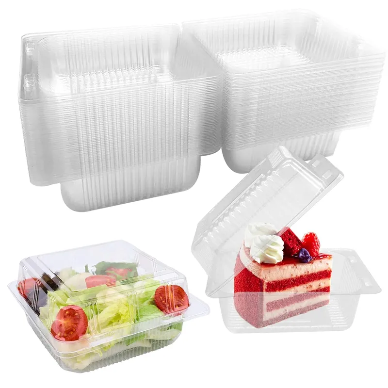 25 CT Cake Slice Containers / Cake Slice Boxes / Food to Go - Etsy