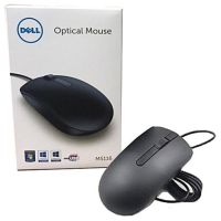 USB Optical Mouse DELL (MS116) Black เมาส์