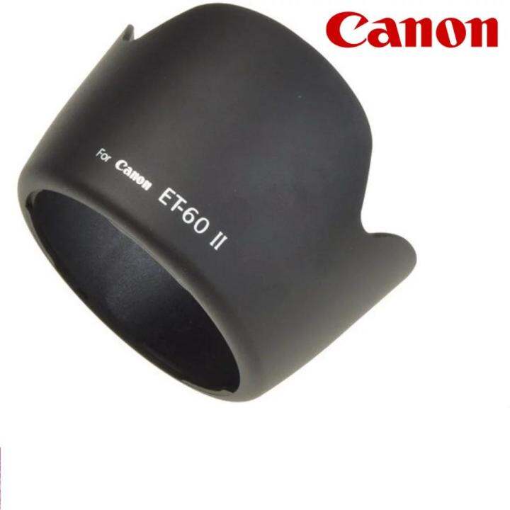 ORIGINAL Lenshood Untuk Canon 1855mm, 55250mm, 75 300mm Tipe Et 60 II Lazada Indonesia