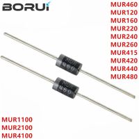 20pcs MUR460R DO-201 diode MUR460 MUR120 MUR160 MUR220 MUR240 MUR260 MUR415 MUR420 MUR440 MUR480 MUR1100 MUR2100 MUR4100 MUR2100 WATTY Electronics