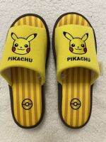 MUJI MUJI foreign trade export Japanese Pokémon Pikachu indoor floor slippers slow rebound sole soft sole silent sole