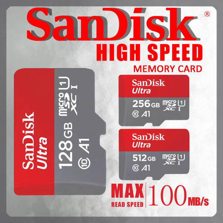 SanDisk 128GB 256GB 512GB Mini High Speed Memory Card Mini Mobile