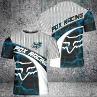 xzx 180305   cool Fox10 racing blue #3 3d t-shirt for mens size s-5xl