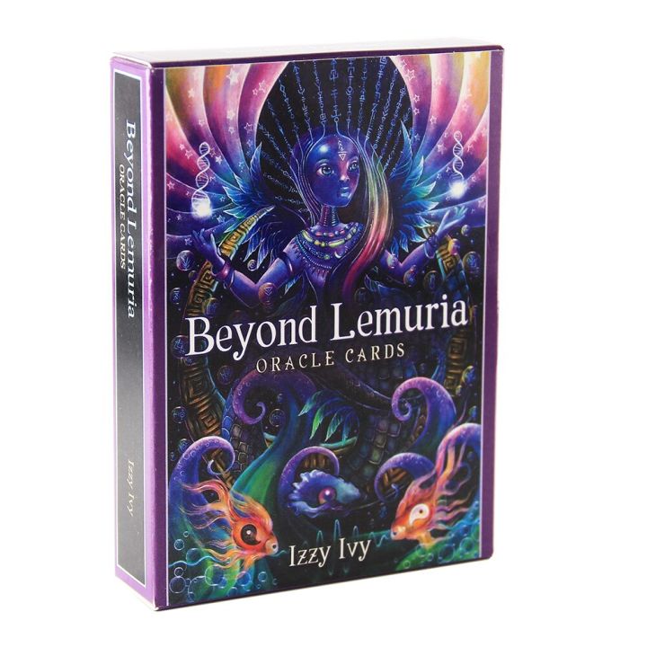 นอกเหนือจาก-lemuria-การ์ดออราเคิลการ์ดสำรับเกมเกมกระดานภาษาภาษาอังกฤษการทำนายจิตวิญญาณเริ่มต้น