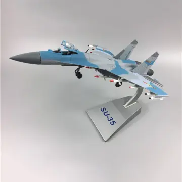 Sukhoi Su-35 Flanker-E Fighter 1/100 Scale Diecast Aircraft Model