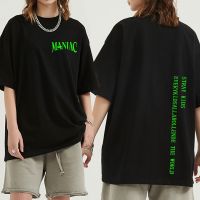 Stray Maniac Print Tshirt Mens Cotton T Shirt Korean Tees Fans Gildan