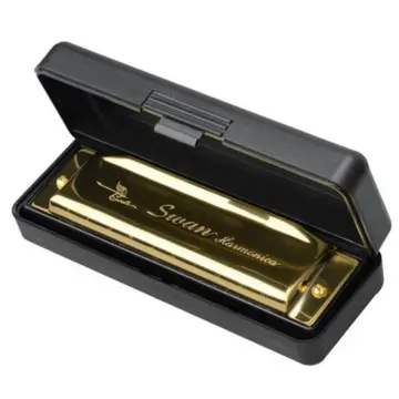 CONJURER Blues Harmonica for Beginners Adult Professional 10 Hole Diatonic  Harmonica in D Key Phosphor Bronze Reeds Metal Mouth Organ Blues Harp with