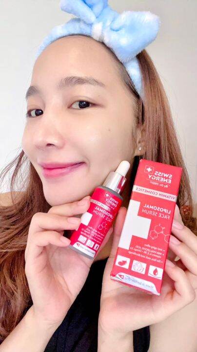 ส่งฟรี-ราคาพิเศษ-swiss-energy-liposomal-serum-sleeping-serum-เซรั่มสีฟ้า