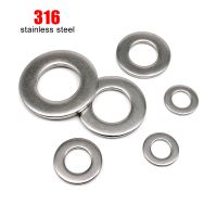 2/5/10/50Pc GB97 A4-70 316 Stainless Steel Plain Gasket Flat Washer M1.6 M2 M2.5 M3 M3.5 M4 M5 M6 M8 M10 M12 M14 M16 M18 M20 M24