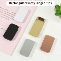 1 Pcs Metal Tinplate Push Mini Pull Rectangular Empty Tins Home Organizer Small Storage Box Containers NEW