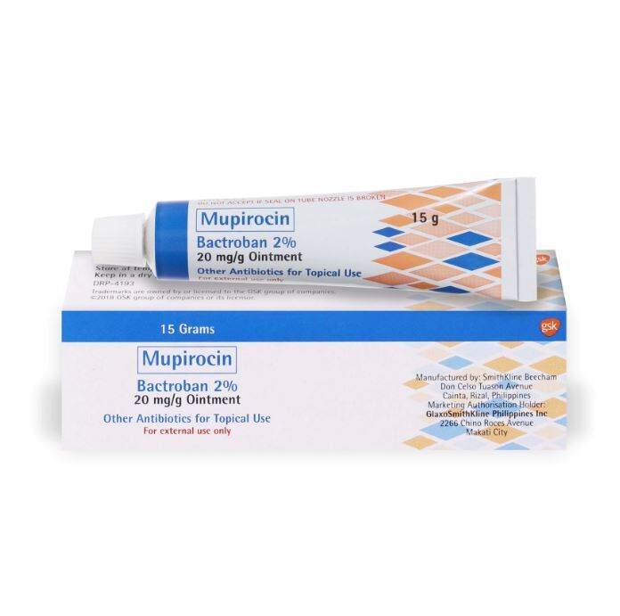 BACTROBAN 2 Mupirocin 20mg/g Ointment 15g Lazada PH