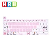 HRH Stylish Design Silicone Keyboard Cover Skin Protecto For MacBook New Pro 16 2019 A2141 M1 M2Chip A2338/A2251/A2289 2020 2022 Basic Keyboards