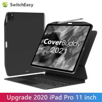 SwitchEasy CoverBuddyสำหรับ 2020 Apple iPad Pro 11 นิ้วiPad Proฝาครอบป้องกันสำหรับiPadใหม่เข้ากันได้กับสมาร์ทคีย์บอร์ดยกสมาร์ทยกและAppleดินสอกับผู้ถือดินสอโดยไม่ต้องแป้นพิมพ์และดินสอ