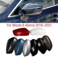 |”}》: สำหรับ Mazda 6 Atenza 2018 2019 2020 2021รถฝาประตูกระจกด้านข้างปีกด้านนอกผ้าคลุมกระจกมองหลังฝา