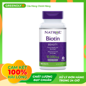 Viên Uống Mọc Tóc Natrol Biotin 10000Mcg 100 Viên