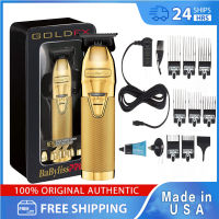 BaByliss Pro GOLDFX Skeleton Metal Lithium Outliner Cordless Trimmer #FX787G