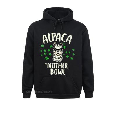 Alpaca otro tazón divertido fumador de hierba sudadera Punk sudaderas para hombres jersey de Anime sudaderas con capucha Hip Hop día de año nuevo de Europa