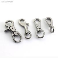 ☂♀△  1x Stainless Still Snap Hook Trigger Lobster Clasps Clips Spring Gate Leather Craft Pet Leash Bag Strap Belt Webbing Keychain