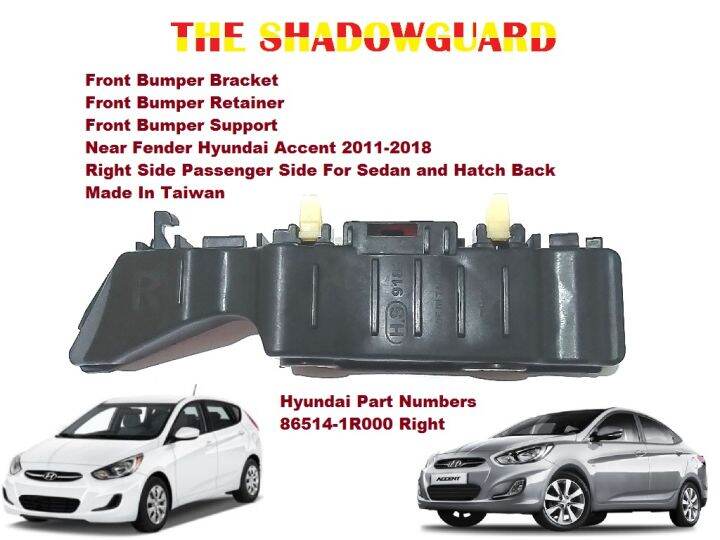 Front Bumper Bracket Front Bumper Retainer Front Bumper Support Near