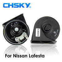 CHSKY Car Horn Snail type Horn For Nissan Lafesta 2004 to 2012 12V Loudness 110-129db Auto Horn Long Life Time High Low Klaxon