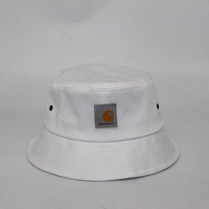 bucket-hat-หมวกดวงอาทิตย์แฟชั่นผู้ชายผู้หญิงถังหมวกสีทึบซัมเมอร์บีช