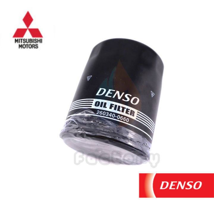 denso-260340-0660-ไส้กรองน้ำมันเครื่อง-สำหรับรถยนต์-mitsubishi-mirage-attrage-lancer-pajero-triton-2-4