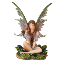 5.5 Inch Fairy Figurines and Statues Rood Decor Giftware for Girl Fairyland and Garden Decoration Great Craftmanship Small Playf