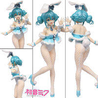 Model โมเดล Figure ฟิกเกอร์ จากการ์ตูนเรื่อง Vocaloid Project Diva โวคาลอยด์ โปรเจกต์ดีวา Hatsune Miku ฮัตสึเนะ มิกุ White Rabbit Pearl ชุดกระต่าย Ver Anime ของสะสมหายาก อนิเมะ การ์ตูน มังงะ คอลเลกชัน ของขวัญ จากการ์ตูนดังญี่ปุ่น New Collection manga