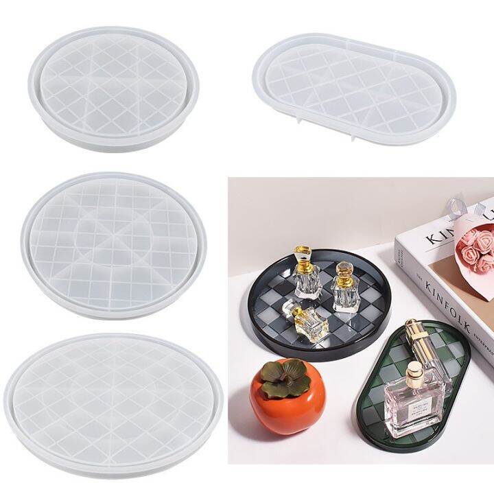 cement-silicone-mold-diy-coaster-storage-trays-pottery-molds-epoxy-resin-tray-round-oval